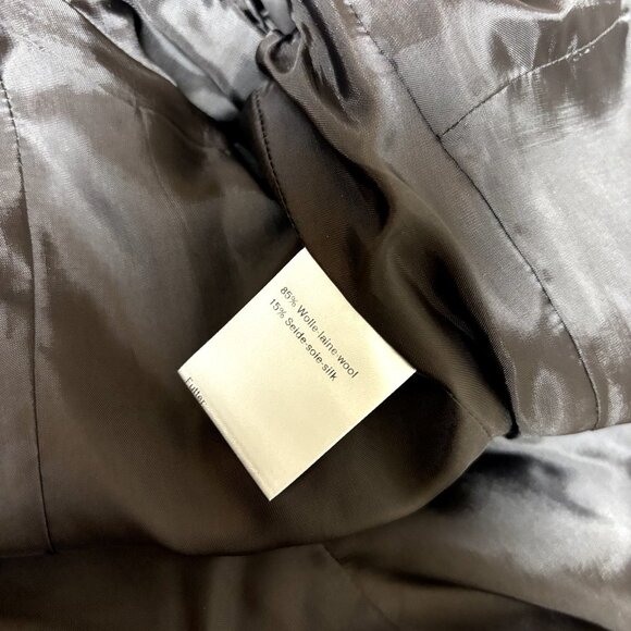 Akris Punto Women's Blazer Wool Silk Blend Light Jacket Front Full Zip‎ Sweater - Picture 12 of 15